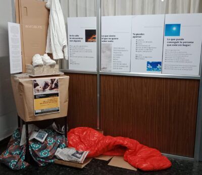 Campaña de personas sin hogar